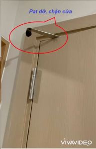 1 CÁI. Chặn Cửa Gỗ Chống Va Đập 90 Độ Gắn Trong Khung Cửa - Phong Cách Hàn Quốc. TH 1202.1213