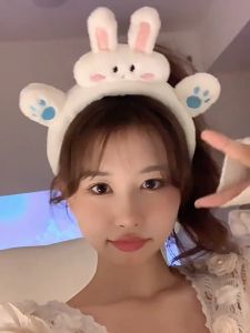 ELMORA | BD1833 Bando Wanita Korea Motif Boneka Kartun 3D Bandana Aksesoris Rambut Kepala Fashion