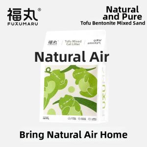 FUKUMARU | Deodorizing Mixed Tofu Corn Clay Clumping Cat Litter 10kg