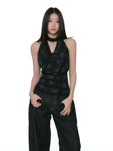 withmin | Áo Camisole Đeo Cổ Định Hình Eo
