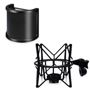 LORSANCE Professional Metal Shockproof Arm Stand for AKG P120/220/P420/820 Dynamic Microphone Stand Sturdy And Durable