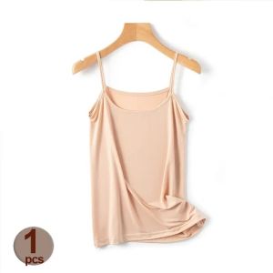 Women Candy Color Intimates Tanks All-Match Singlet Free Size