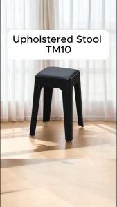 【SG Ready Stock】Upgraded Cushion Stool | Foam Sofa Base Stackable Chair Modern Dining Seat