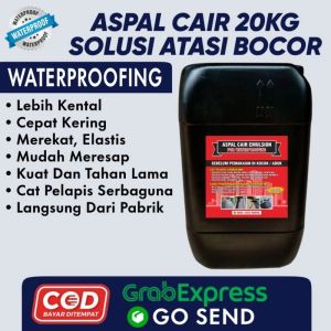 ASPAL CAIR 20KG ORIGINAL PELAPIS ANTI BOCOR DAN REMBES