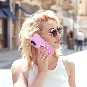 Clear Glitter Case For iPhone 16 Pro Max 15 Plus 14 13 Mini 12 11 SE 2022 2020 16Plus 16Pro Women Girls Phone Cover Accessories