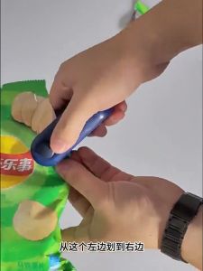 Plastic Heat Bag Sealer Food Packaging Sealing Machine Portable Snack Bag Sealing Clip Storage