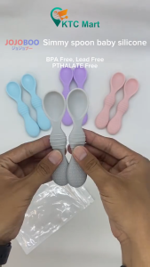 Sendok Makan Bayi Silikon Sendok Mpasi Peralatan Makan Bayi Silicone BPA FREE Lentur Tahan Panas