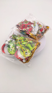 Christmas Tree Decoration Pendant Santa Hat Grinch Acrylic Pendant Festive Decor Accessories