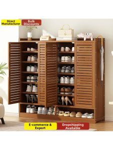 MOLORE | Home Entry Shoe Rack Bamboo Wood