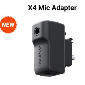 【🇹🇭 ร้านไทย】Original Insta360 X4 Mic Adapter อะแดปเตอร์ไมโครโฟน insta360 X4 accessories