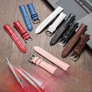 Genuine Leather Watch Band: Soft & Waterproof for Men & Women - Compatible with Tissot & Longines