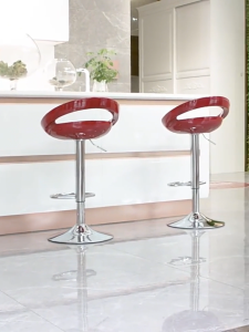 SOFTHOME High Chair Bar Stool Chair Lifestyle Person Air Lift Adjustable High Chair