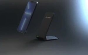 Đế sạc nhanh không dây 30W Trendy New cho iPhone Samsung sạc đứng thời trang