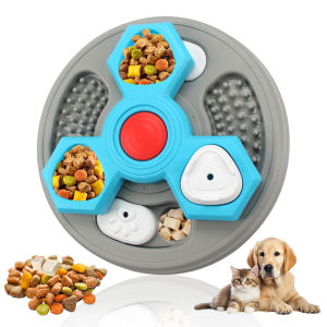 2-Layers Dog Puzzle Toys & Slow Feeder Food Dispenser: Boost Your Puppy's IQ