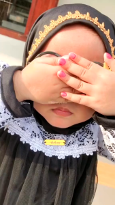 AKFAS - Baju Gamis Anak Perempuan Mewah Baju Pesta anak perempuan Gamis Brokat anak perempuanPrincess Kode 34 Free Hijab