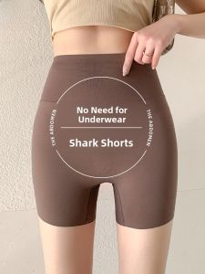 MiiOW | Cat Shark Skin Safety Pants Womens Summer Thin Bottoming Shorts Seamless Anti-Light Tightening Tummy Control Underwear