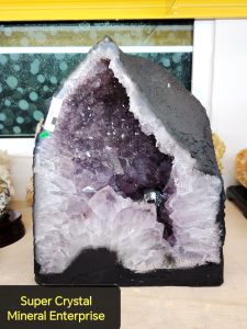 Natural High Gred Brazil Old Mine Amethyst Cave Ornament