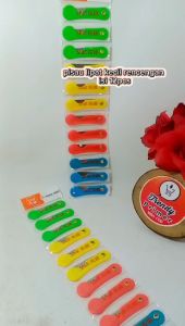 Pisau Lipat Isi 12 PCS Pemes Warna: Alat Tata Rias Profesional
