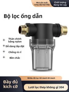Bộ Lọc Nhựa Trong Suốt cho Tưới Cây Vệ Sinh Rửa Xe và Nuôi Thủy Sản