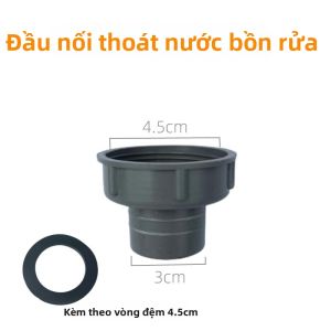 SONGE | Đầu nối thoát nước chậu rửa điều chỉnh đường kính