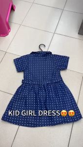 KID GIRL CASUAL FORMAL DRESS COTTON MATERIAL GOOD QUALITY/BAJU DRESS/BAJU PRINCESS DRESS/DRESS ANAK/READY STOCK GOOD QUALITY