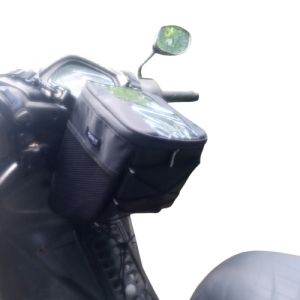 Tas stang motor waterproof bonus raincover