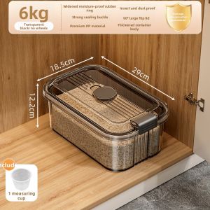 MEIZHUFU | Pest and Moisture Proof Food Grade Rice Storage 50jin