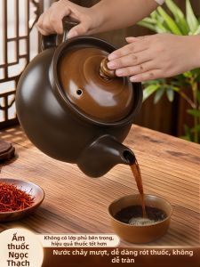 YYRONGTIAN | Nồi Sứ Thuốc Thảo Dược cho Chăm Sóc Sức Khỏe tại Nhà Chống cháy