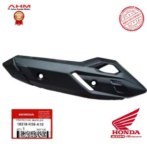 18318-K59-A19 Cover Tutup Pelindung Knalpot Vario 125 150 2015-2017