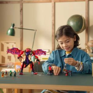 LEGO NINJAGO 71832 Thunderfang Dragon of Chaos (668 Pieces)