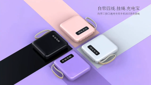 Sạc dự phòng dung lượng lớn 20000 mAh Sạc dự phòng di động kèm cáp sạc