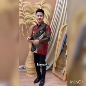 Kemeja Batik Terbaru Lengan Panjang 100% Katun Kemeja lengan panjang Batik pekalongan Kemeja batik Batik tradisional