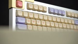 132 Keys PBT Dye Sublimation Keycaps Pink Marshmallow Theme For Mechanical Keyboard GMMK Pro TM680 89 XDA Keycap