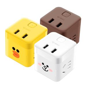 Bull | Mini Cute PD Fast Charging USB Smart Socket 18W
