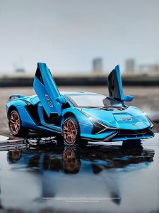 Lamborghini Sports Car Toy Model Alloy Simulation Childrens Play Vehicle Collectible Boys Car Race Toy Metal Model Car