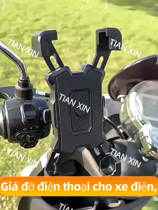Giá Đỡ Điện Thoại Xoay 360 Độ Gắn Xe Đạp Giá Đỡ Điện Thoại 4.8-6.8inch Chống Sốc Gắn Xe Đạp / Mô Tô JF-