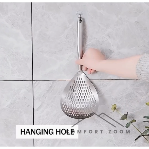 304 Stainless Steel Skimmer Slotted Spoon / Frying Strainer Spoon / Kitchen Cooking Skimmer Colander