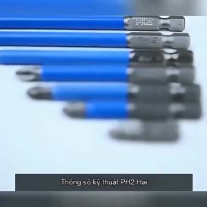 New 1Pc 1/4" Hex Magnetic Non Anti Slip Long Reach Electric Screwdriver Bits PH2 Length 50mm Single Side Power Tools.