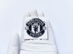 Emblem stiker logo MU Manchester United hitam