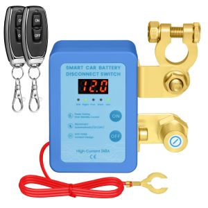 SXKG01 Universal Car Battery Disconnect Power Off Switch 12V 24V 240A Remote Control Anti-Leakage Protector Low Voltage Protection Safety Accessories