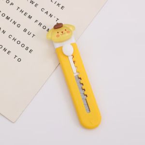 🇲🇾Readystock🇲🇾 Cartoon Utility Knife 卡通可爱美工刀 Mini Portable Cutter Paper Cutting Knife 刀片 裁剪工具 裁纸器