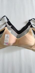 Grosir! 3 Pcs 6 Pcs 12pcs  BH wanita dewasa remaja tanpa busa dan kawat Bra sport tanpa busa