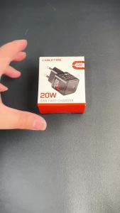 Bộ Sạc CABLETIME USB-C GaN 20W PD Bộ Sạc Nhanh Gắn Tường Tương Thích Cho iPad iPhone Huawei Xiaomi Công Nghệ Sạc Nhanh