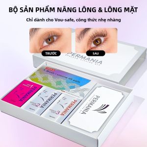 Bộ Nâng Mi PERMANIA - Giải Pháp Uốn Mi Lâu Dài Với Keo Giữ Nếp Tạo Độ Cong Cho Mi Dành Cho Salon Làm Đẹp Và Sử Dụng Tại Nhà