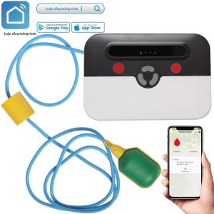 Hệ Thống Báo Động Mực Nước Thông Minh Bằng WiFi Với Thông Báo Trên Ứng Dụng Di Động Cảm Biến Báo Động Bơm Chìm Với Còi Báo Động 90dB Và Đèn LED Nhấp Nháy