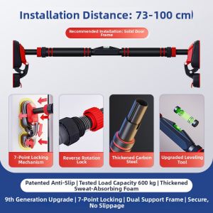 INRT | Indoor Easy Install Pull-up Bar Spinal Stretching Height Growth Equipment