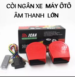 bộ còi ngân xe máy ôtô 12 tiếng mẫu mới loại tốt âm thanh cực lớn xem thông tin sản phẩm