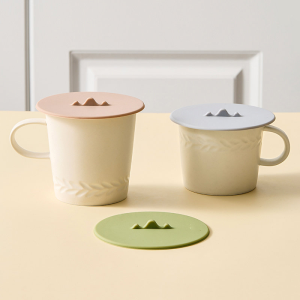 Silicone Cup Lid Silicone Cup Cover Food Grade Airtight Seal Lid for Mug Coffee Cup Tea Cup Mug Cover