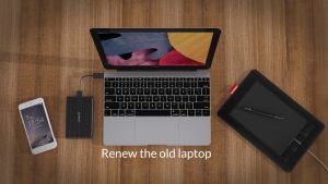 กล่องใส่ฮาร์ดดิสก์ Type-C 2.5 นิ้ว USB3.0 5Gbps 2TB ORICO รองรับโปรโตคอล UASP