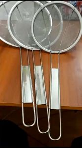 Serok Saringan Bawang Minyak Stainless Gagang Panjang Halus Stainless